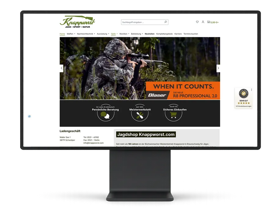 Onlineshop von Knappworst